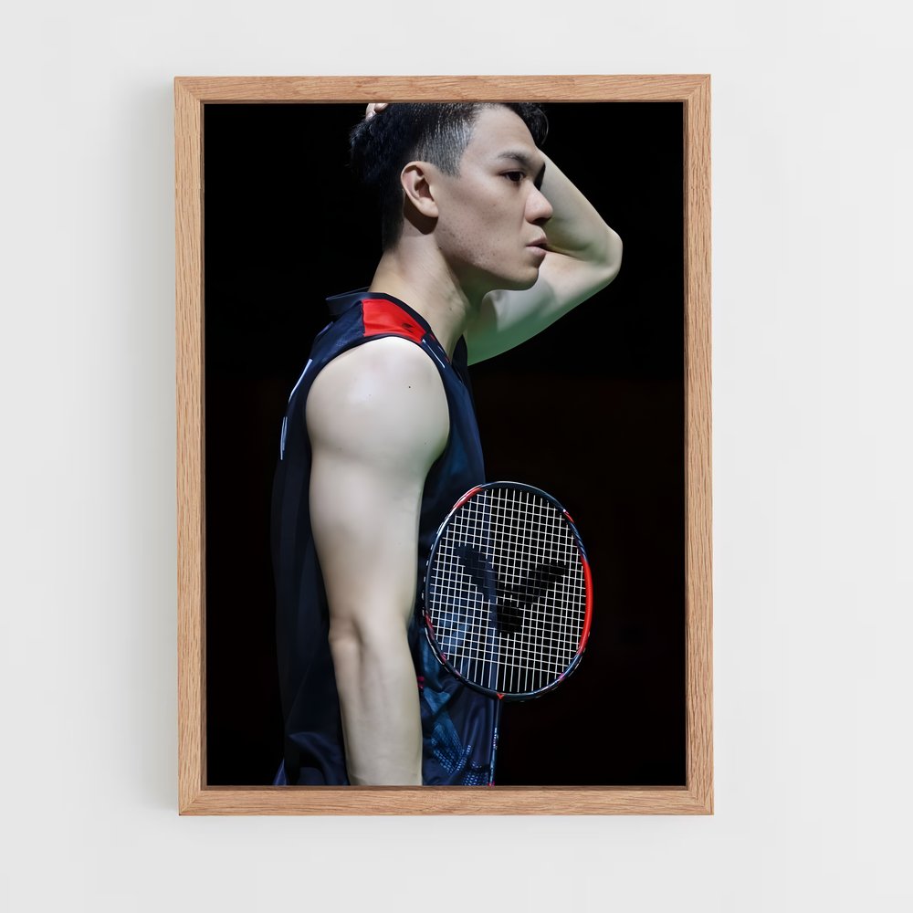 Poster Lee zii – affiche Badminton (vue 4)